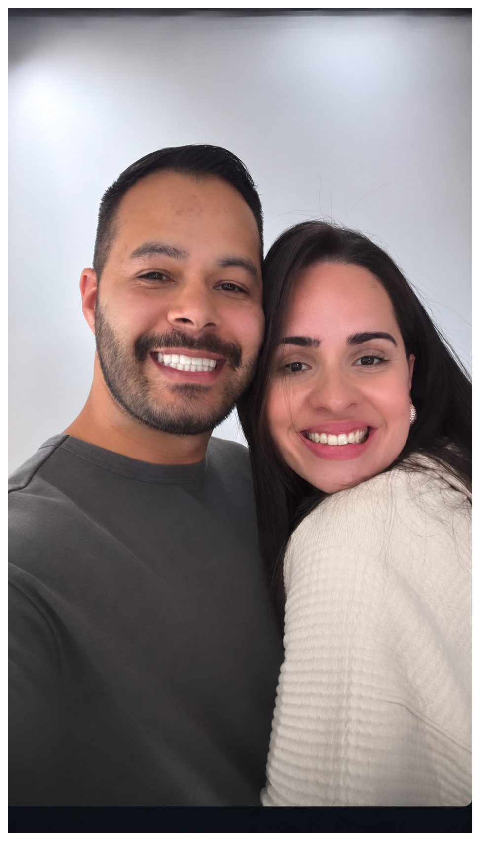 Aline e Leandro juntos